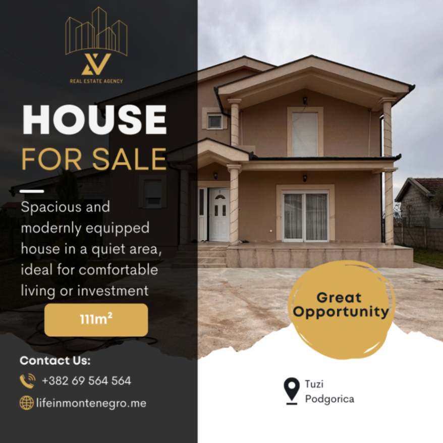 Sale - House Podgorica, Tuzi