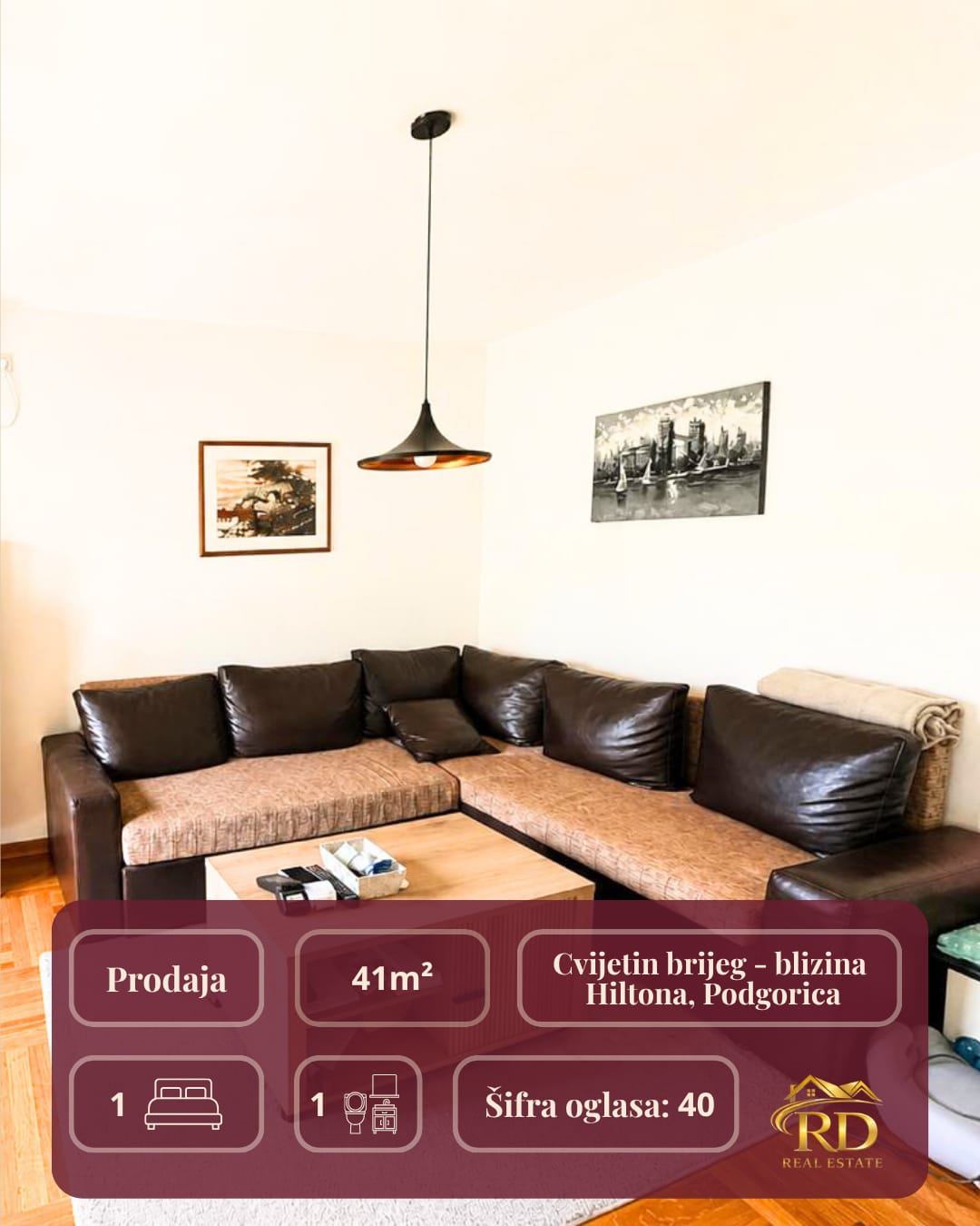 Prodaja - Stan Podgorica, Centar