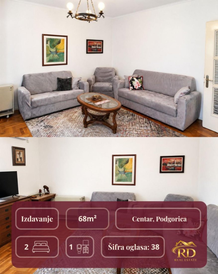 Rent - Apartment Podgorica, Centar