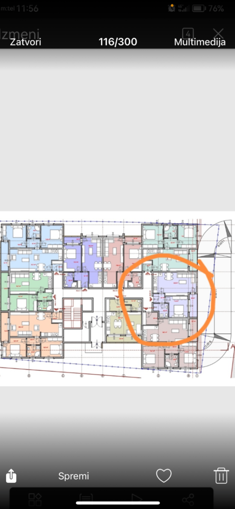 Продаж - Квартира Cetinje, Gruda