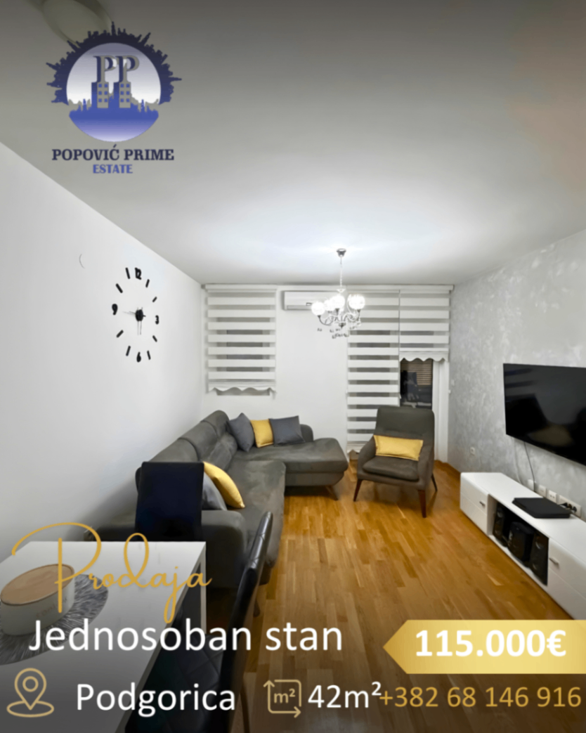 Продаж - Квартира Podgorica, Stari Aerodrom