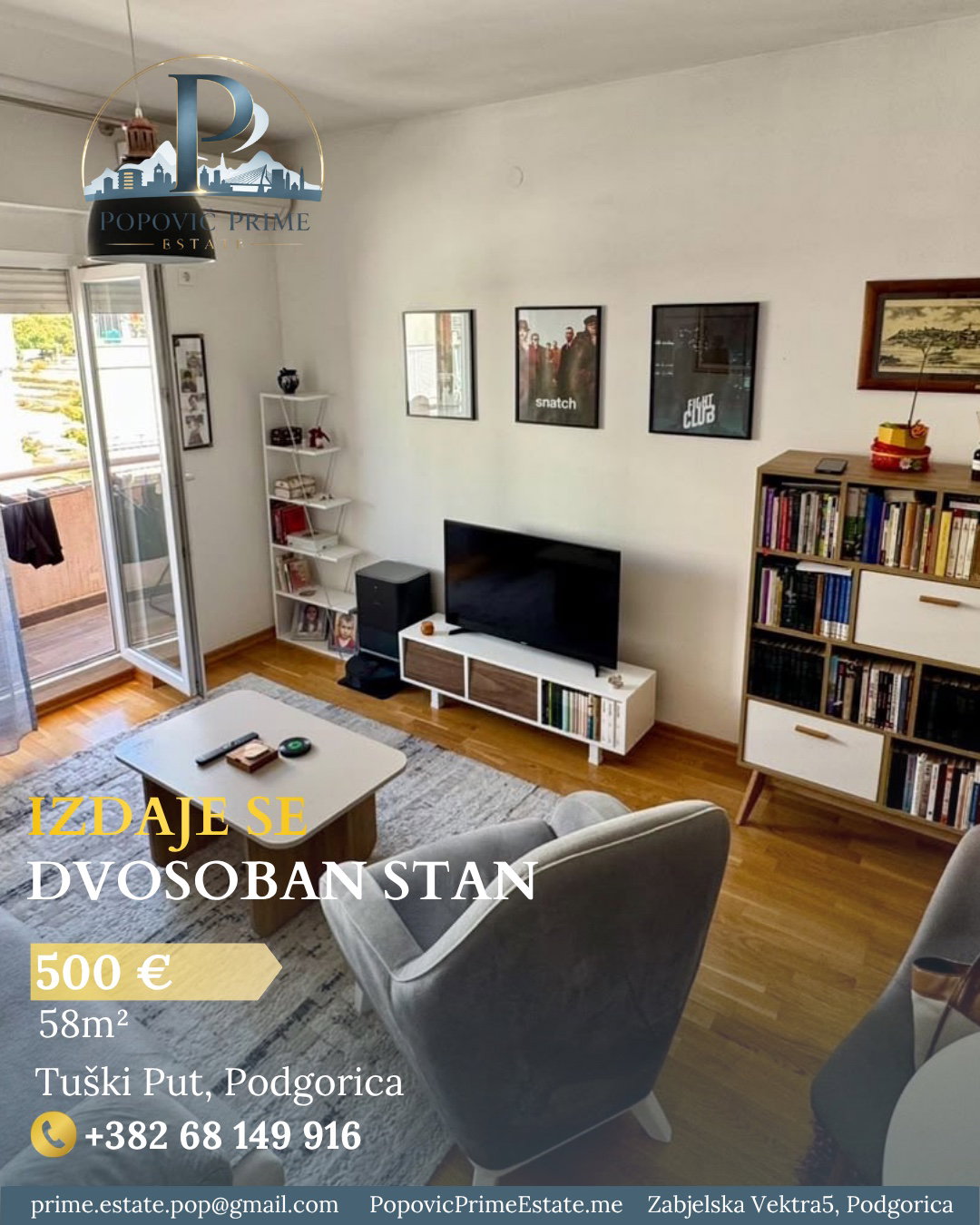 Rent - Apartment Podgorica, Tuški Put