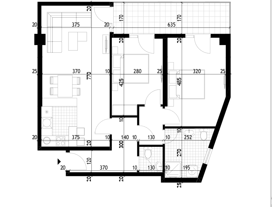 Sale - Apartment Podgorica, Ljubović
