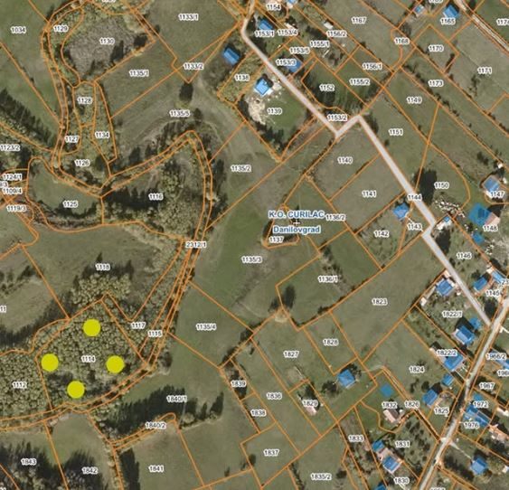 Продаж - Земля Danilovgrad, Sladojevo Kopito