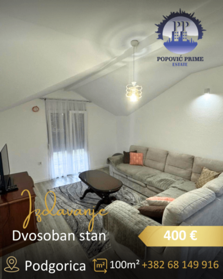 Izdavanje - Kuća Podgorica, Donja Gorica