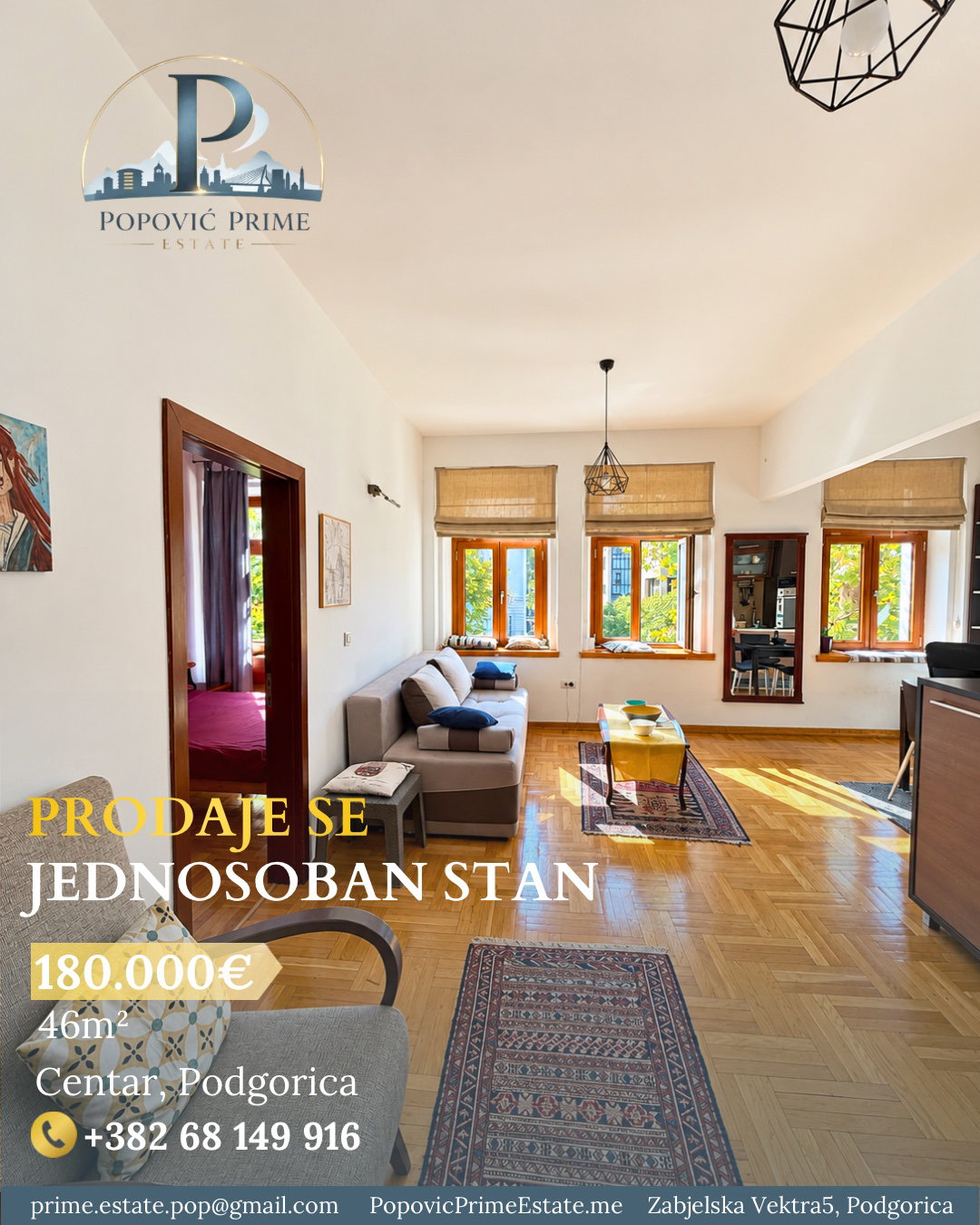 Sale - Apartment Podgorica, Centar