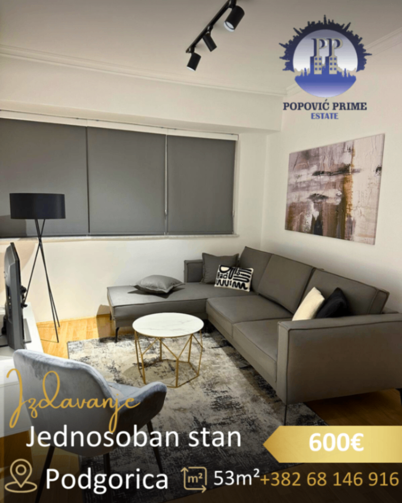 Оренда - Квартира Podgorica, Centar