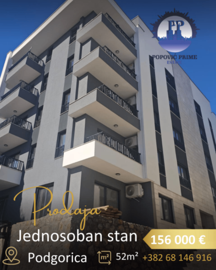 Продажа - Квартира Podgorica, Gorica C